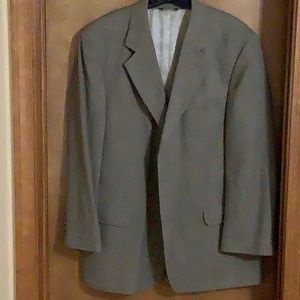 Men Brown Suit Coat